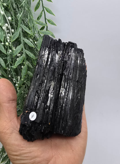 Black Tourmaline Straw Grade A Crystal Wellness