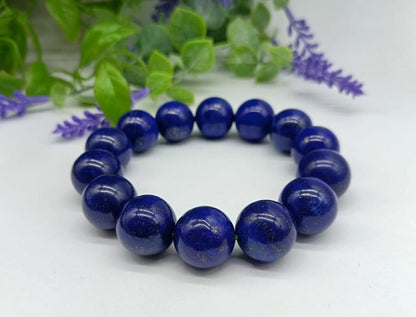 Lapis Lazuli AAA High Grade Beads Bracelet Crystal Wellness