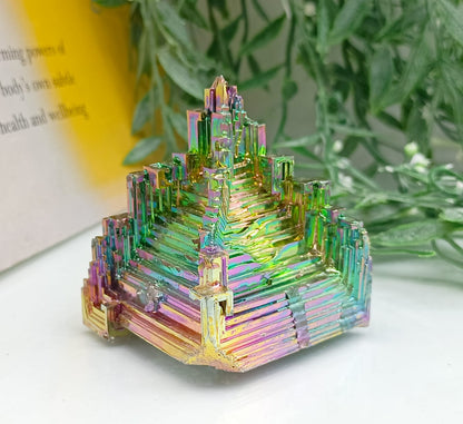 Bismuth 6x6x5cm Crystal Wellness