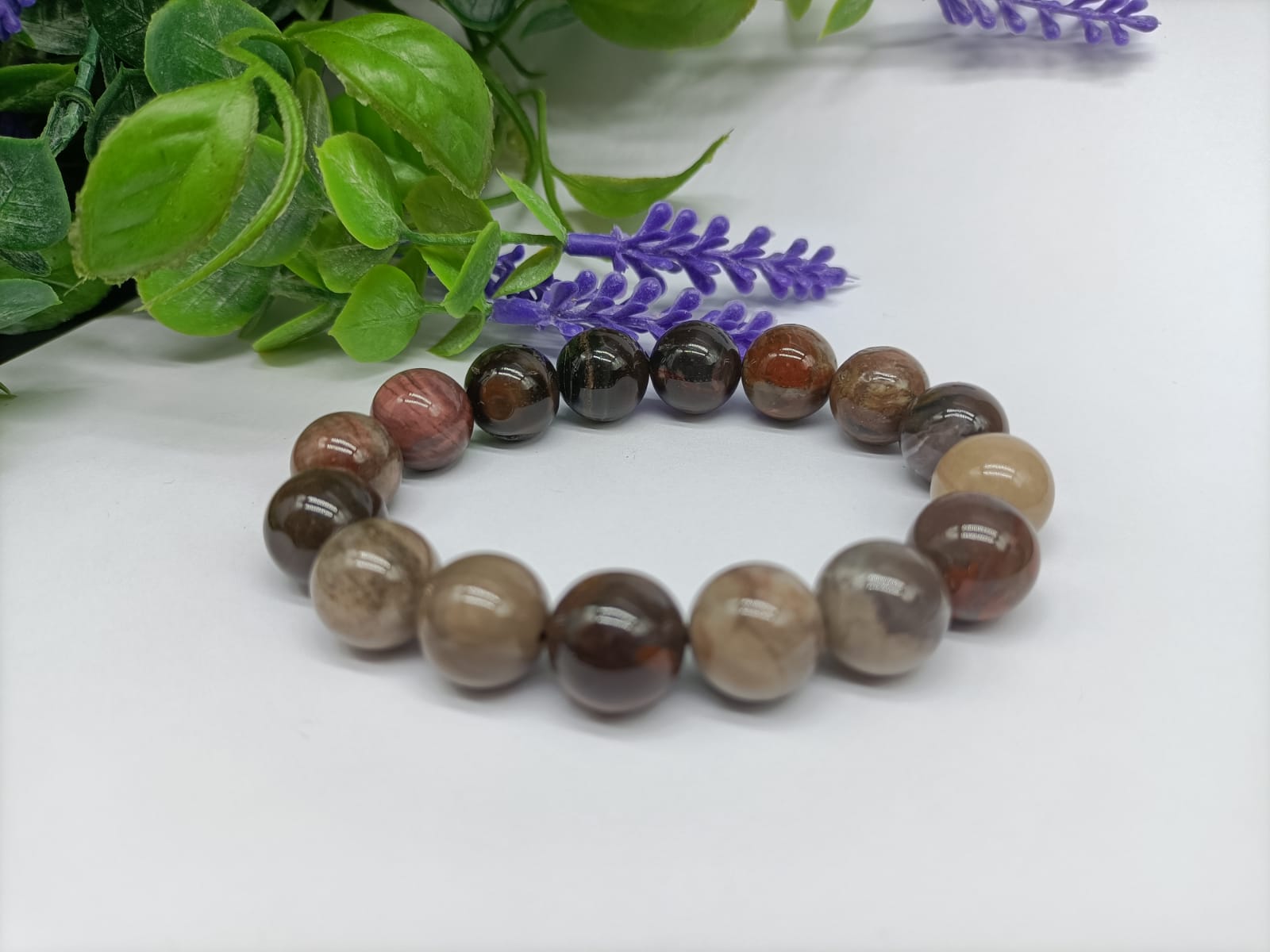 Petrified Wood Bracelet Crystal Wellness