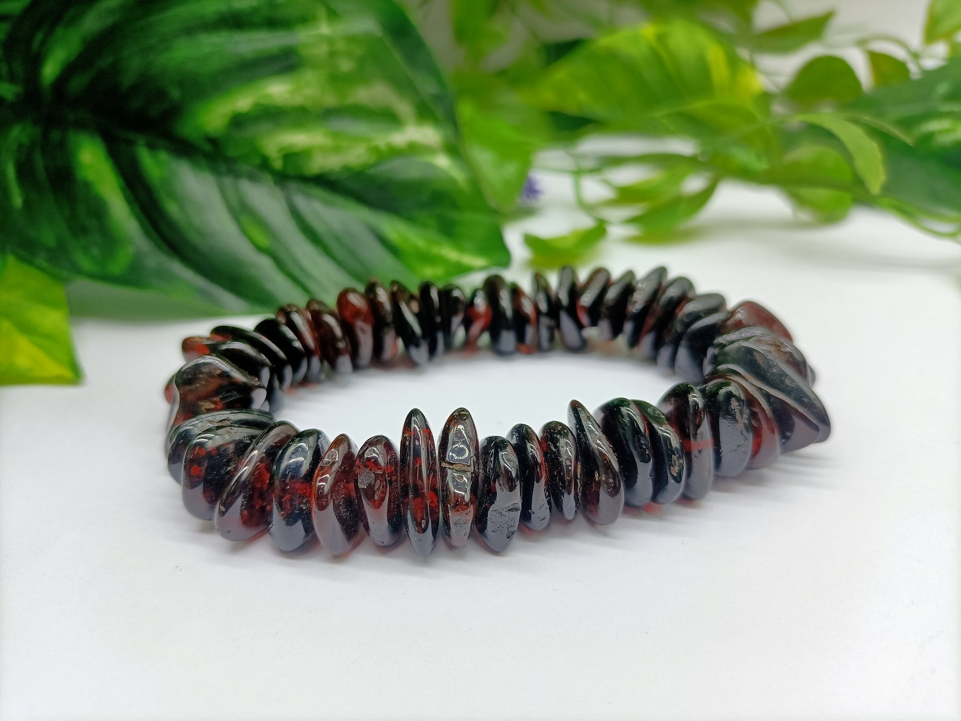 23.62g Genuine Rare Black Amber Crystal Wellness