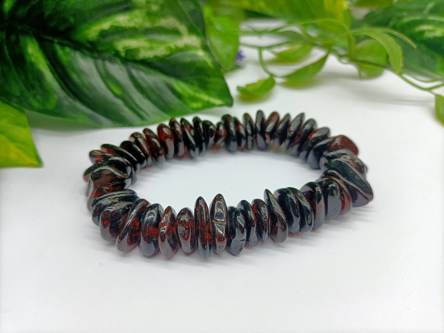 23.62g Genuine Rare Black Amber Crystal Wellness