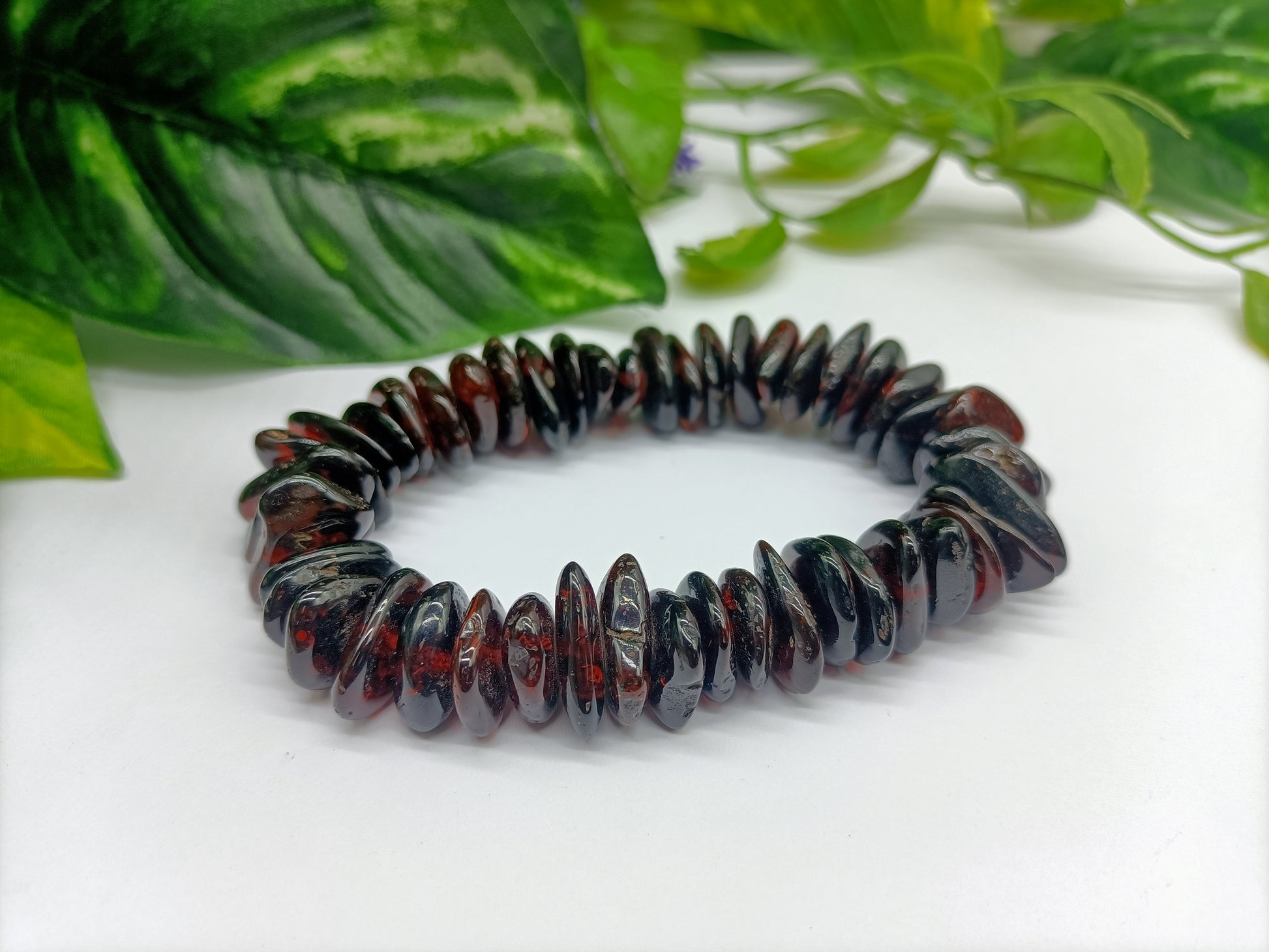 23.62g Genuine Rare Black Amber Crystal Wellness