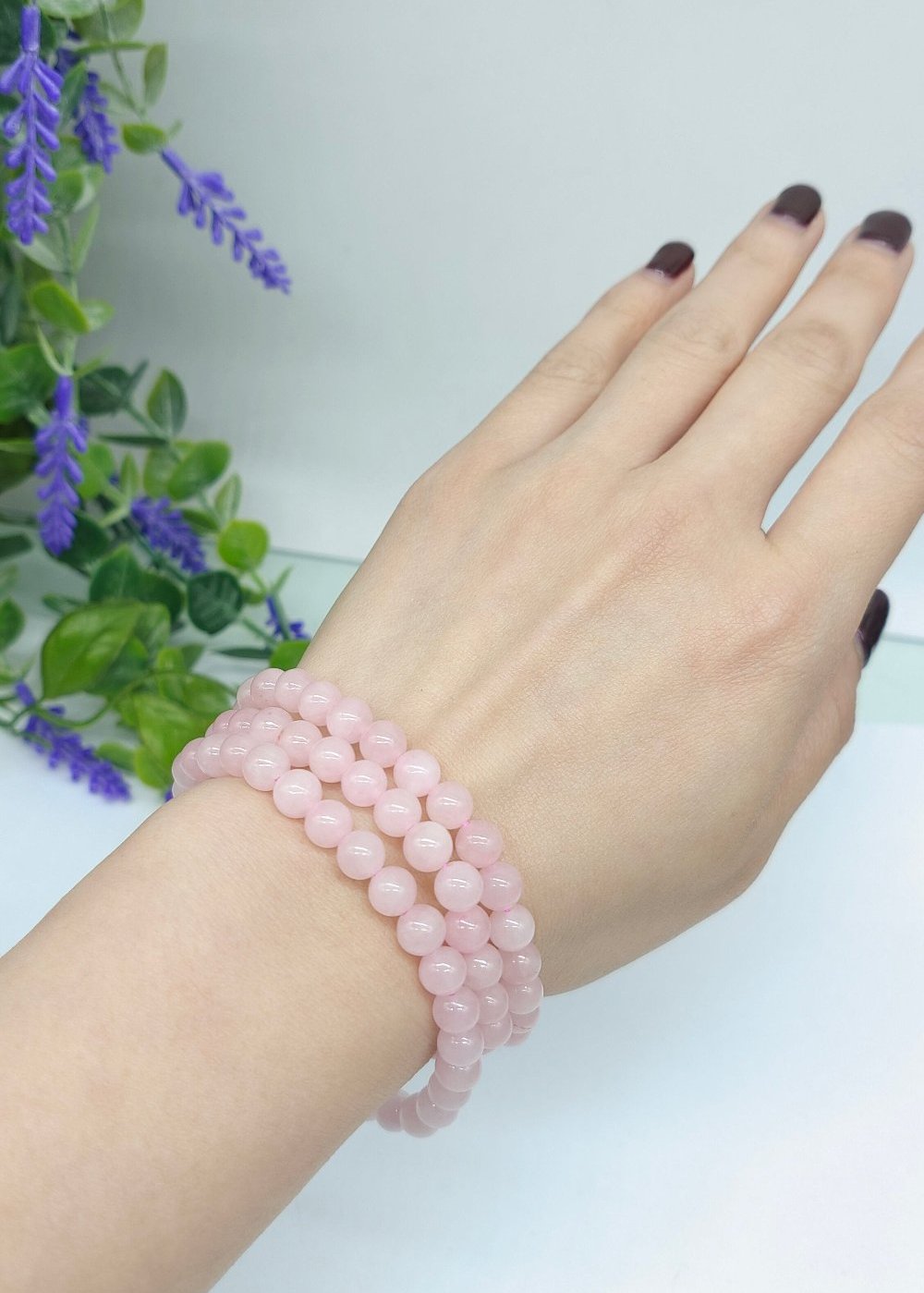 Rose Quartz Bracelet Crystal Wellness