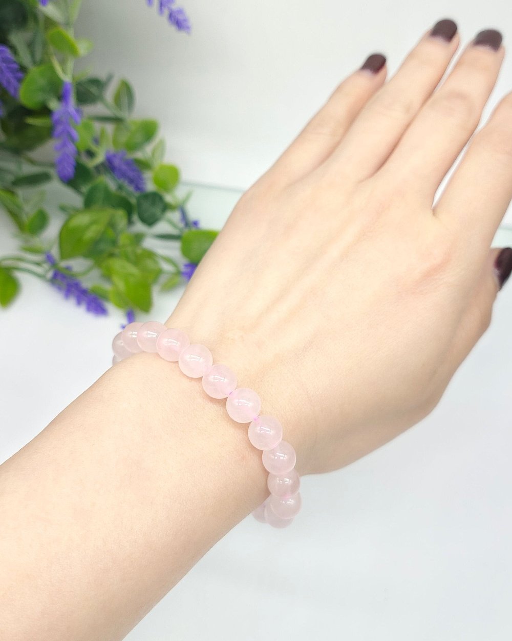 Rose Quartz Bracelet Crystal Wellness