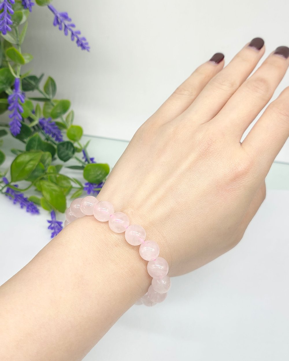 Rose Quartz Bracelet Crystal Wellness