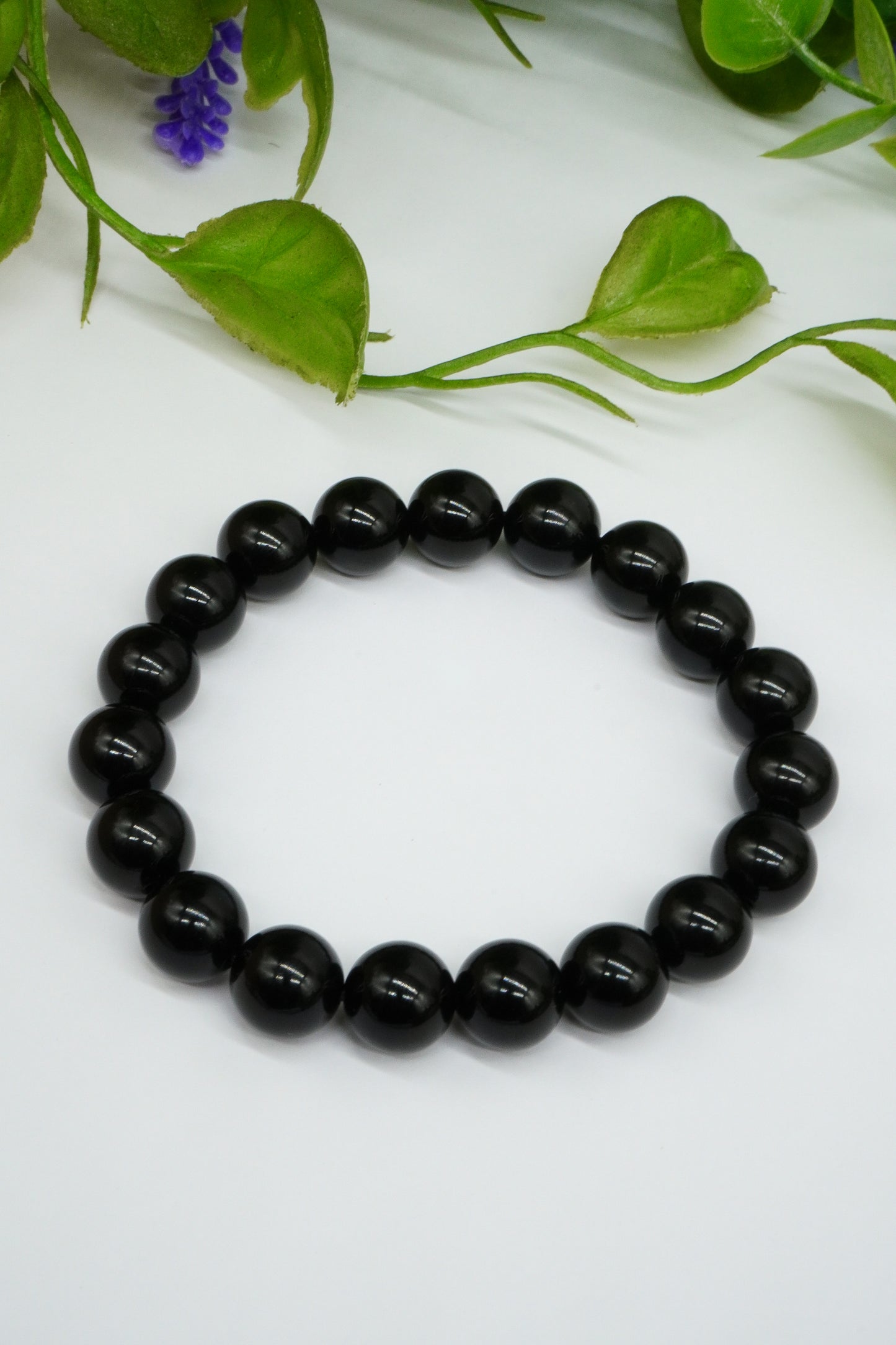 Black Obsidian Bracelet Crystal Wellness