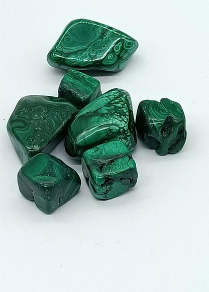 Malachite Tumbled Stones