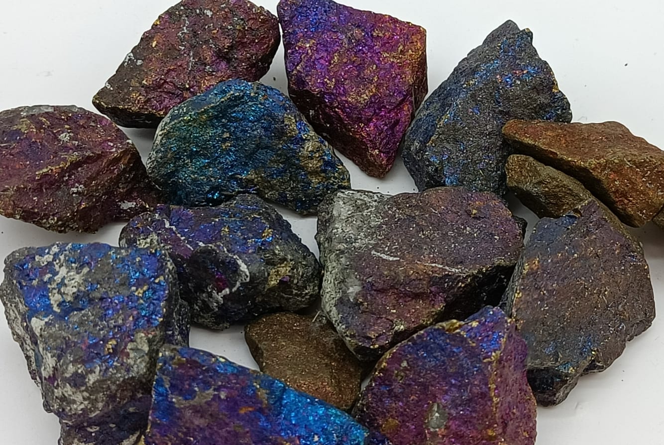 Peacock Ore aka Chalcopyrite Raw