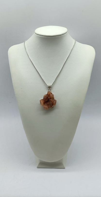 Aragonite Sputnik 925 Sterling Silver Pendant