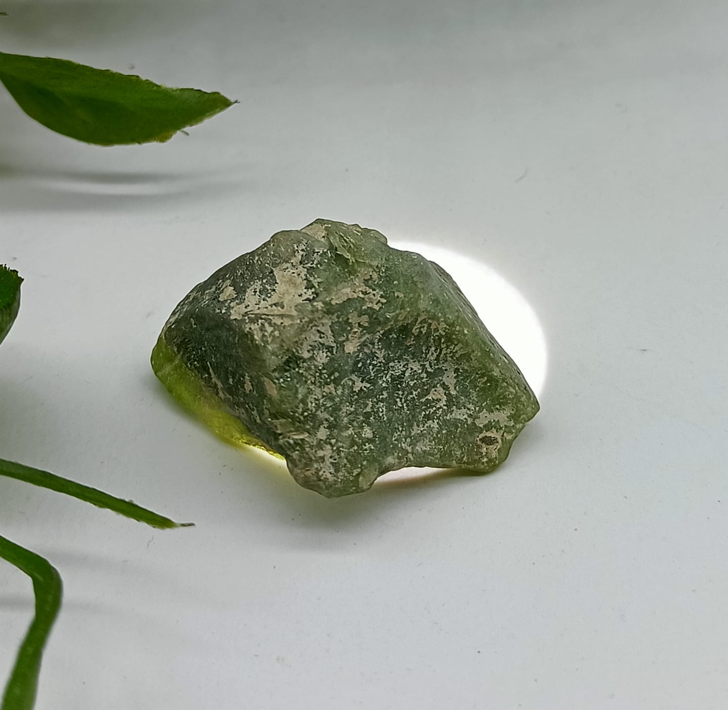 Peridot Raw 25.39g 37x22x12mm Crystal Wellness