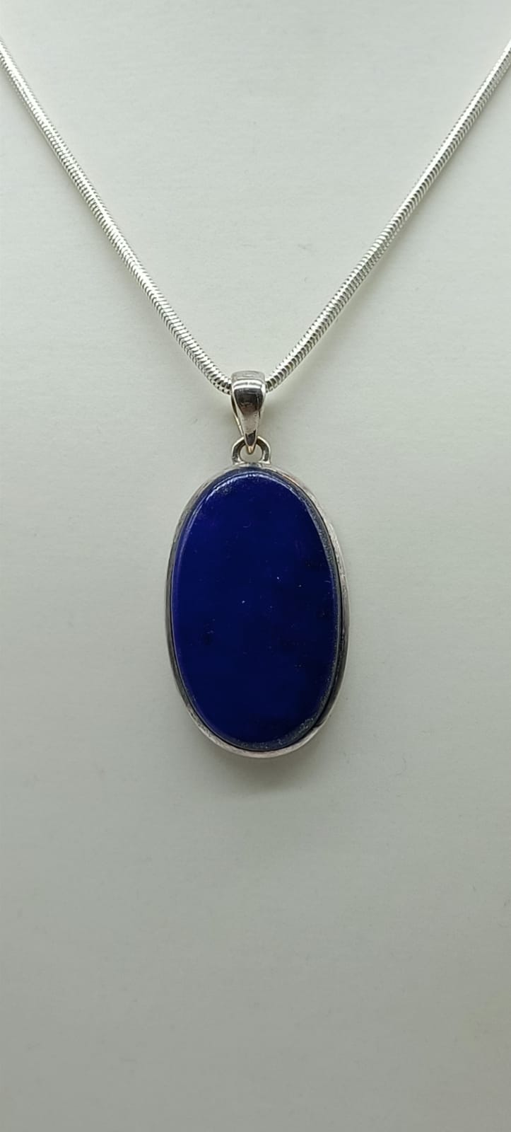 Lapis Lazuli 925 Sterling Silver Pendant