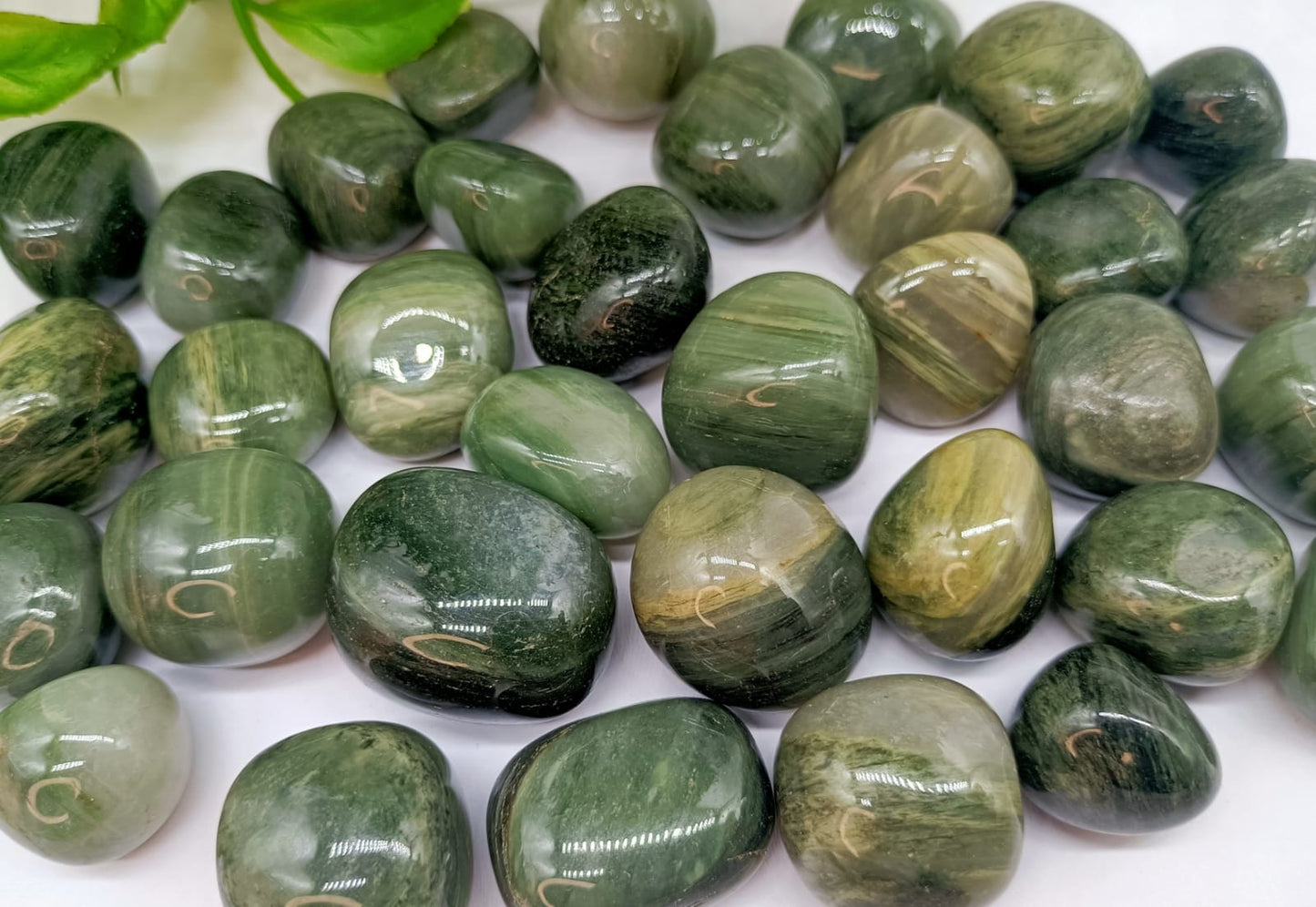 Actinolite Tumbled Stone Crystal Wellness