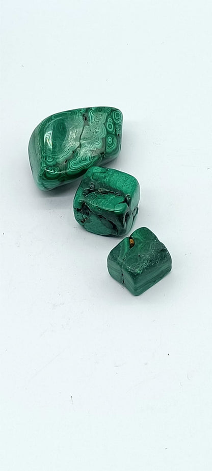 Malachite Tumbled Stones