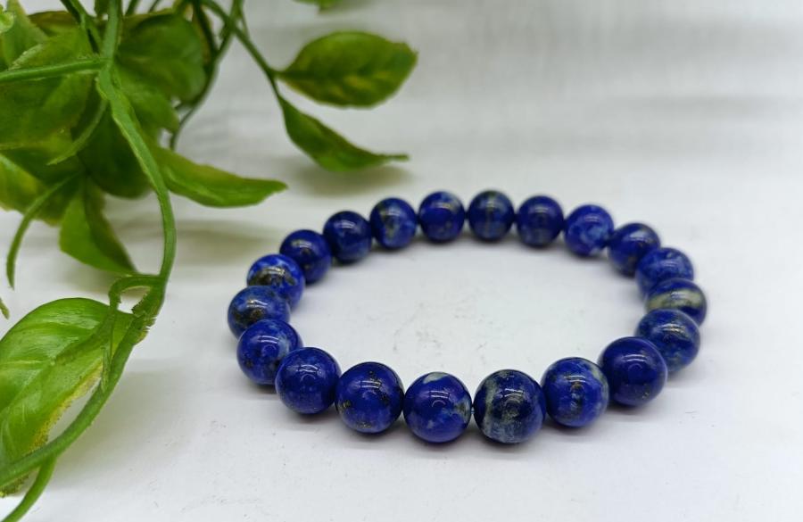 Lapis Lazuli AAA High Grade Beads Bracelet Crystal Wellness